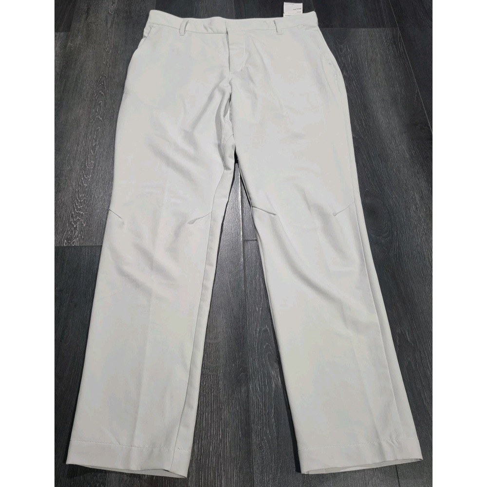 Nike Dri-FIT Vapor Slim Fit Golf Pant Men 32x32 Photon Dust Stretch DA3062-025